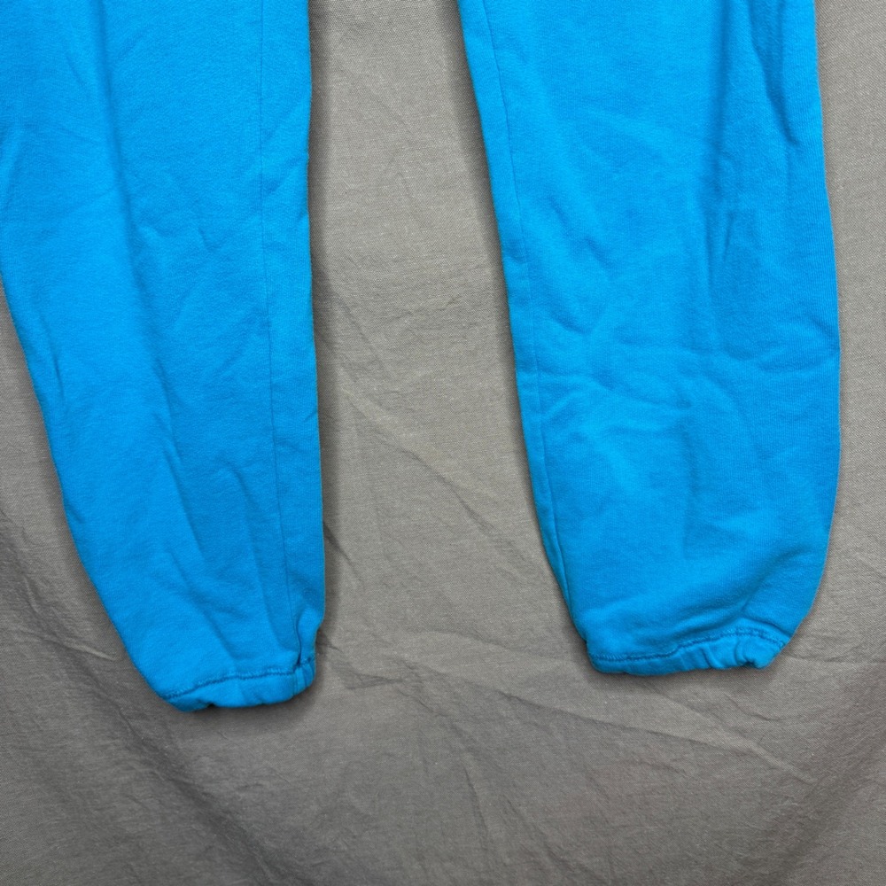 Y2K Hollister Turquoise Blue Logo Jogger Sweatpants Small Preppy Vintage - Picture 4 of 6
